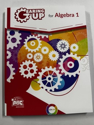 Gearing Up For Algebra 1 Study Guide Paperback New