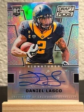 2016 Panini Prizm Collegiate Draft Picks Daniel Lasco Silver Prizm Auto RC #187