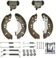 TRW 4x Bremsbacken Bremsbackensatz für Trommelbremse Brake Kit Hinten BK2607