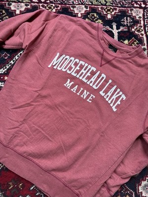 Lot Of 6 Womens Destinations Sweatshirts Montauk Maine Canada Yellowstone