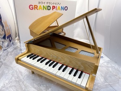 KAWAI Mini Grand Piano 1144 Wooden 32-Key Toy Piano Natural Brown