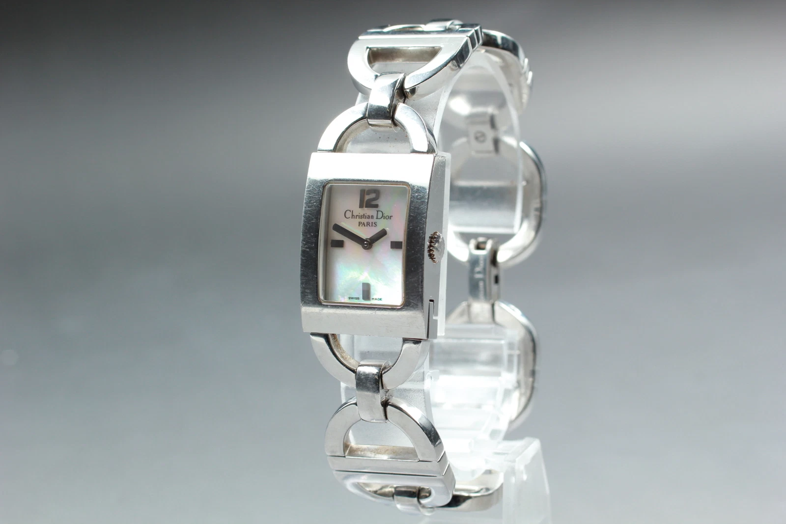 [Exc+4] Montre Femme Christian Dior D78 109 Acier Inoxydable du JAPON