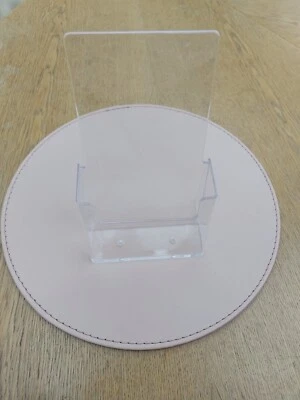 C110 Taymar A5 Clear Perspex Leaflet Holders Brochure Stand Counter Top