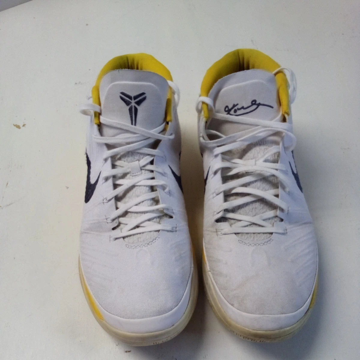 Nike Kobe A.D. Mid White Yellow for Sale | Authenticity Guaranteed