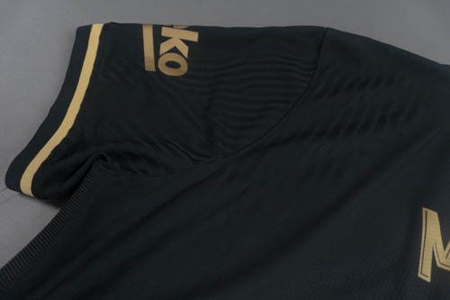 FC Barcelona 2020/2021 Leo Messi Black Away XL Vapor Jersey Kit CD4184-011 BNWT - Picture 7 of 21