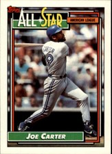 1992 Topps #402 Joe Carter AS - NM