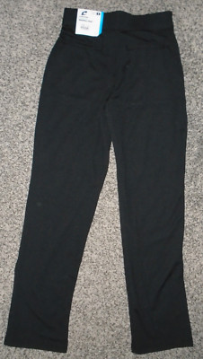 CHAMPRO Black Relaxed Fit Baseball Softball Pants Men Small NEW