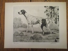 Framable beautiful 1931 Bert Cobb dry point e...
