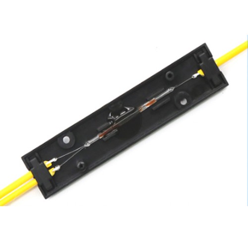 1x2 FC UPC Rozdzielacz światłowodowy PLC, wielomodowy rozdzielacz światłowodowy M / M Pigtails FBT - Zdjęcie 3 z 4