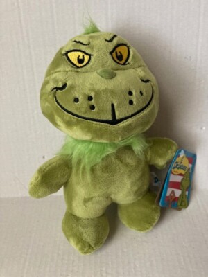 Aurora Dr. Seuss How the Grinch Stole Christmas Plush Toy 9'' Green
