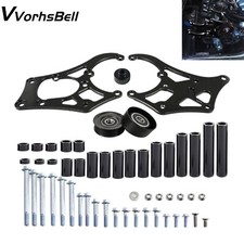 Ac Conditioner Compressor Bracket For Sanden 508 Lsx Ls1 Ls2 Ls3 Ls6 Ls Black