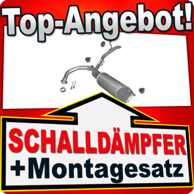 Endschalldämpfer für HONDA CIVIC MK VIII 1.4i 16V Auspuff