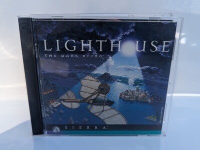 Lighthouse Automating Disc Lighthouse The Dark Being (Windows PC CD-Rom, 1996) 2 Disc Rare Tested ...
