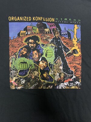 公式 Organized Konfusion - Stress T-Shirt Organized Konfusion Stress T-shirt XL | eBay