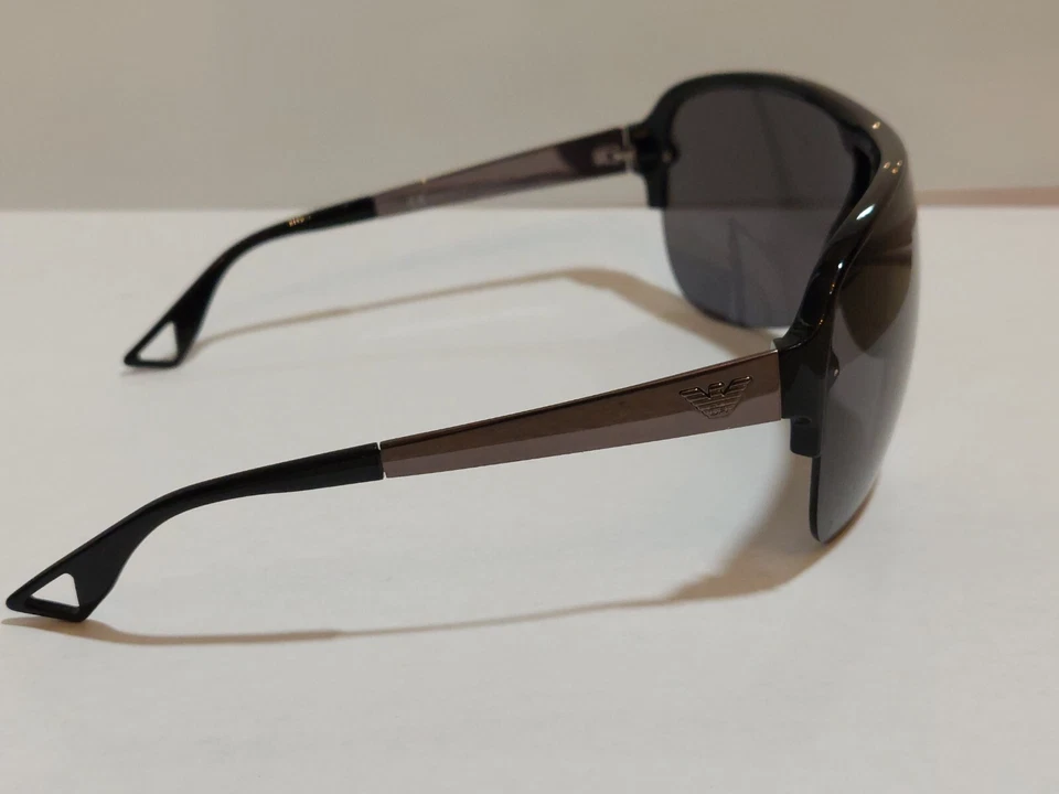 Gafas de sol Emporio Armani marco negro + tinte para mujer escudo/grande 9433/S KKLP9 Foto 4 de 4