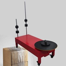 Adjustable Speed Electric Stretch Wrap-around Film Wrapping Machine for Packing