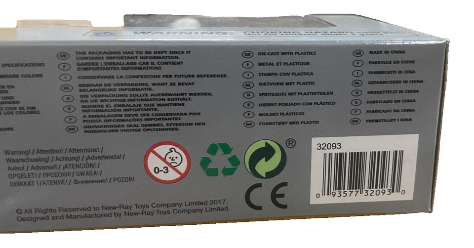 Digger Excavator Volvo L6OH L 60 H Wheel Loader Model Metal New-Ray - Image 4 of 4