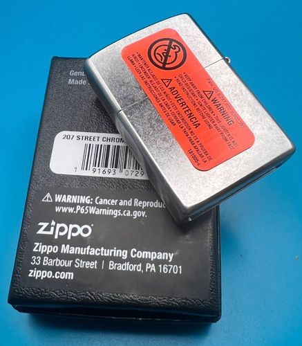 Brand New 23 ZIPPO Lighter OASIS UNION JACK Custom Retrofit Emblem Street Chrome - Picture 7 of 9
