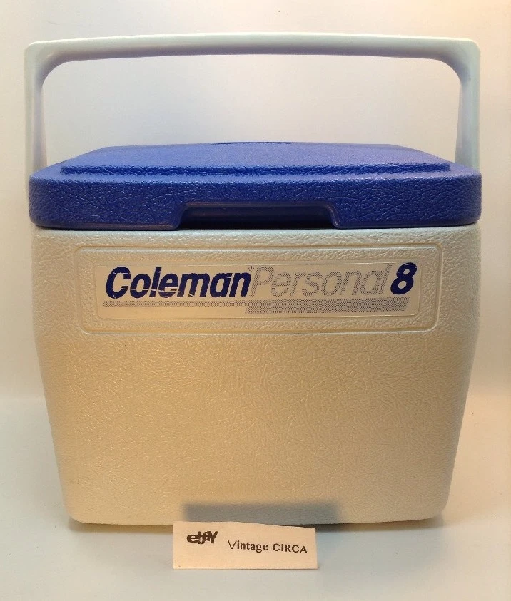 Vintage 1980 s Coleman Personal 8 Portable Travel Water Cooler Ice Chest 5272