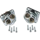 Chrome Tappet Lifter Blocks for Harley Davidson Evolution Big Twins (1984-1999)