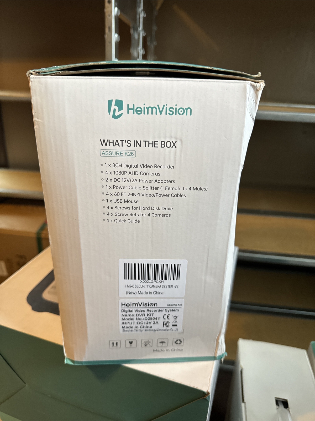 HD DVR KIT ASSURE K26 NEW OPEN BOX eBay