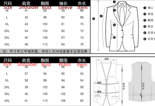 Para Hombres 3 PIEZAS Traje Informal Hermosa Chaqueta Pantalones Rectos Boda Novio Vestido Juvenil - Imagen 7 de 11