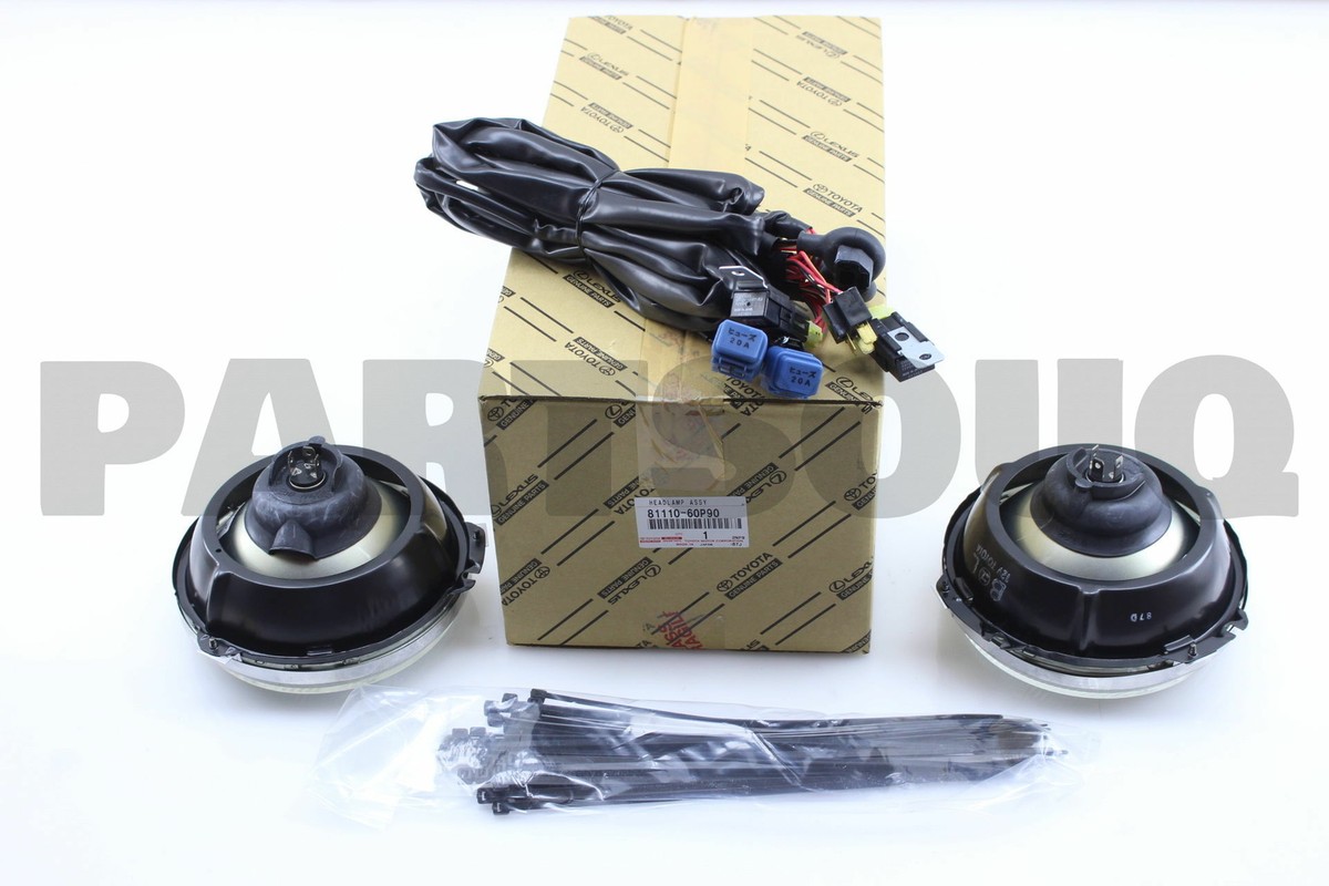 8111060P90 Genuine Toyota HEADLAMP 81110-60P90 | eBay