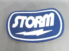 New Storm Bowling Patch (Blue Background With White Letters)