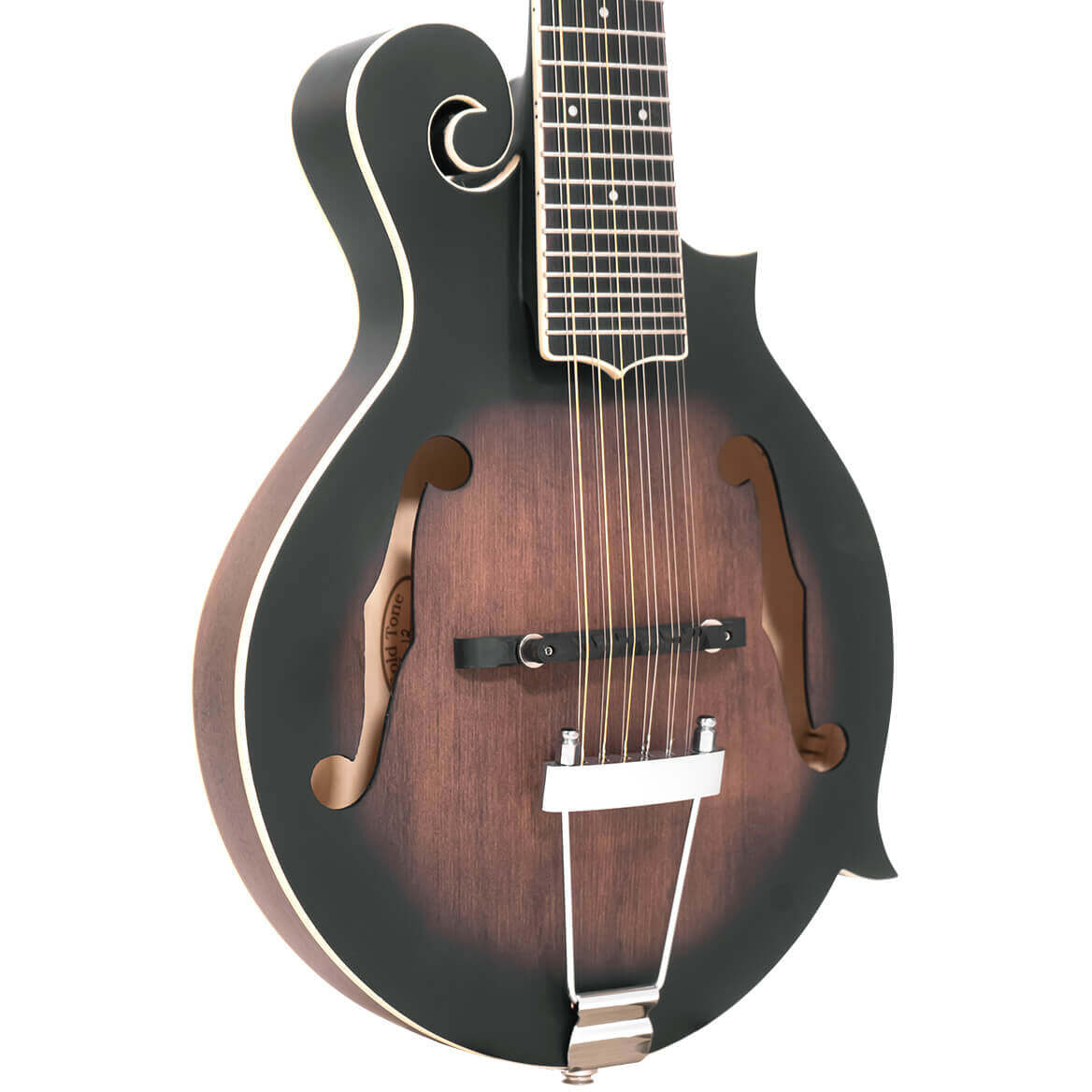 Золотистая гитара F-12 с длинной шкалой и 12 струнами в стиле F Mando с футляром 123890₽