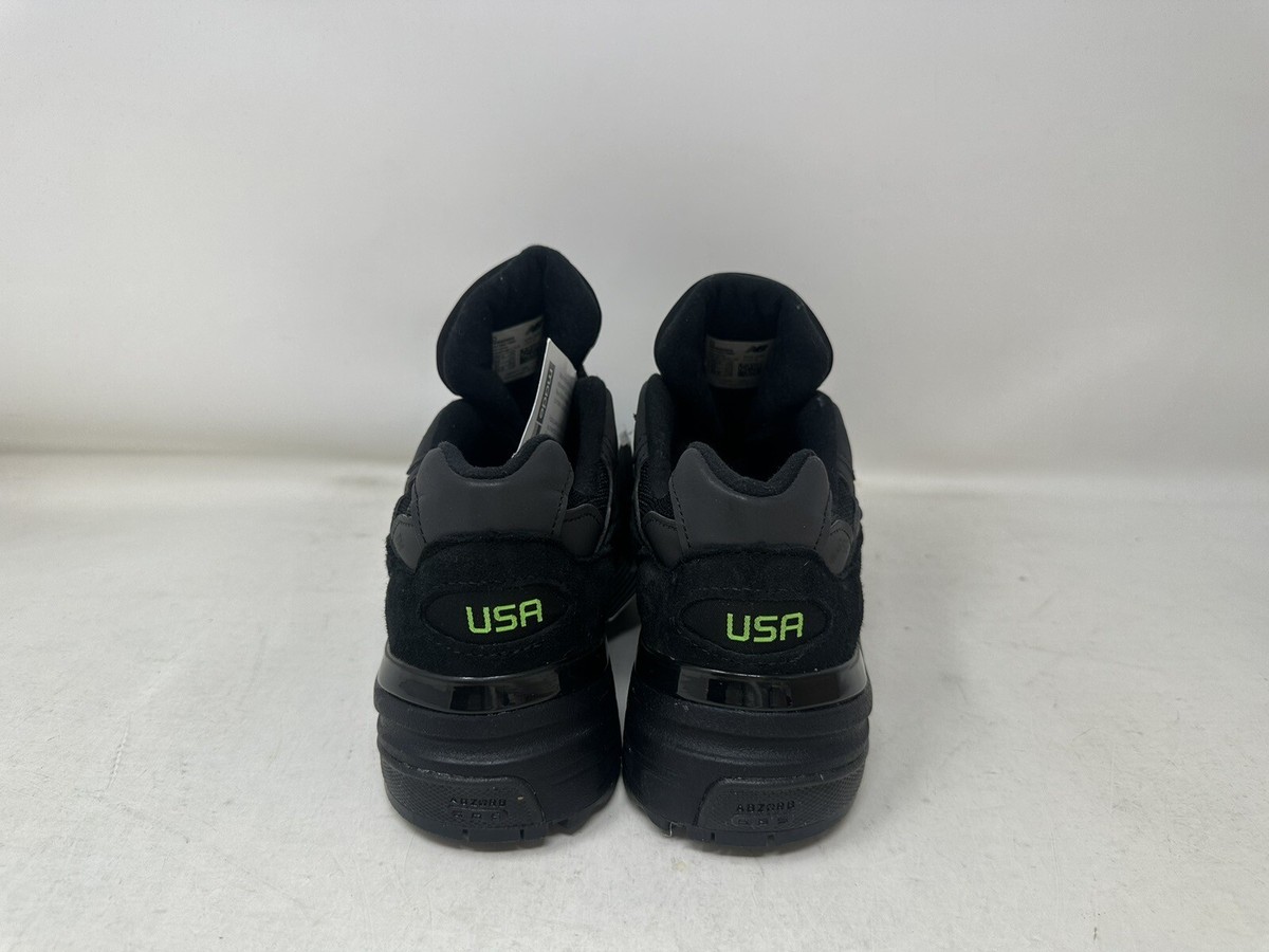 Mens New Balance 992 'Triple Black' Athletic Running Mens New Balance 992 'Triple Black' Athletic Running