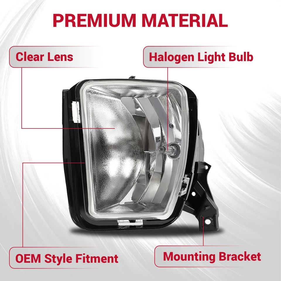 Faros antiniebla con juego de bombillas para Dodge Ram 1500 2013-2018 Ram 1500 Classic 19-22 Foto 3 de 4