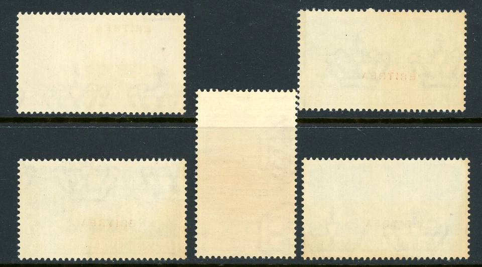 Italia 1929 Colonia Eritrea Ferrucci Set Scott #129-133 MNH T692 Foto 2 de 4