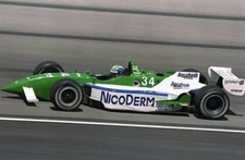 Dennis Vitolo Ford Reynard 99I for NicoDerm CQ-NICORETTE is in act- Old Photo 3