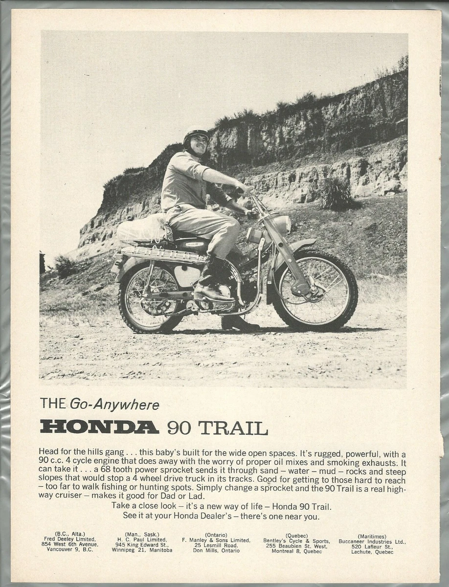 Honda 90 trail bike deals