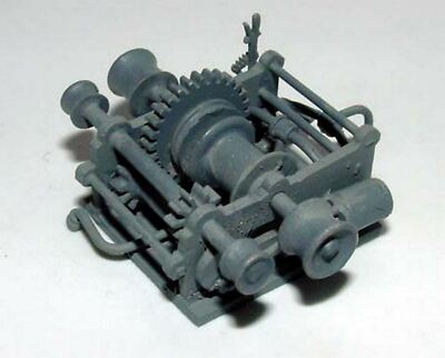 Marine Steam Winch MB1d UNPAINTED OO Scale Langley Models Kit 1/76 Boats Metal