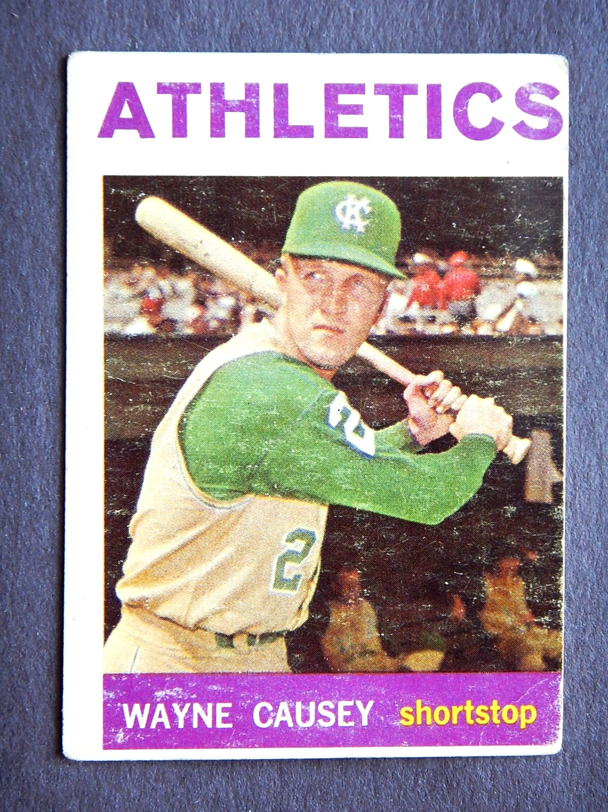 Wayne Causey #75 Topps 1964 Baseball Card (Kansas City Athletics)