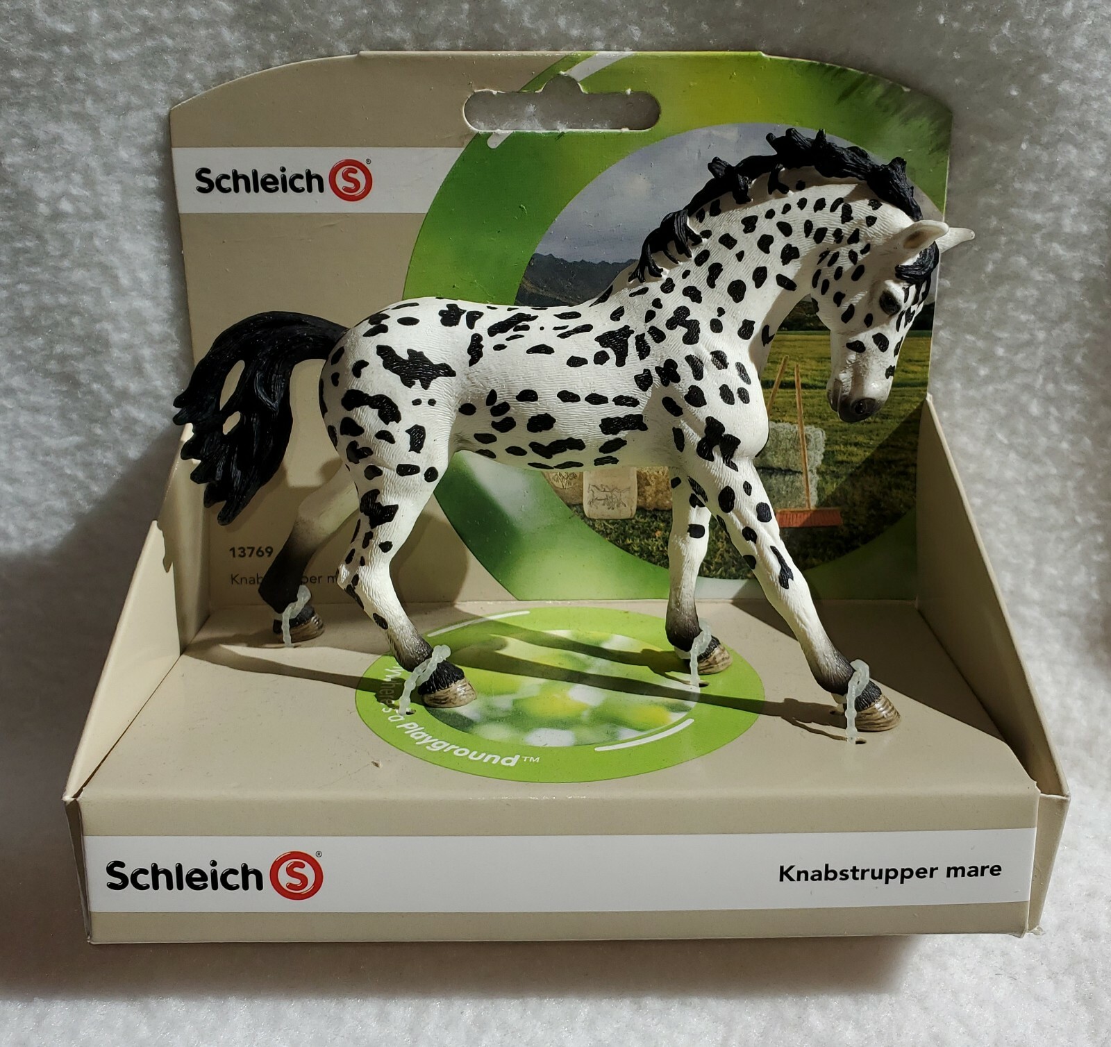 schleich spotted horse
