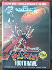 Thumbnail of ebay&reg; auction 205183857734 | Mega Drive Sega Genesis Jerry Glanville's Pigskin Footbrawl Football
