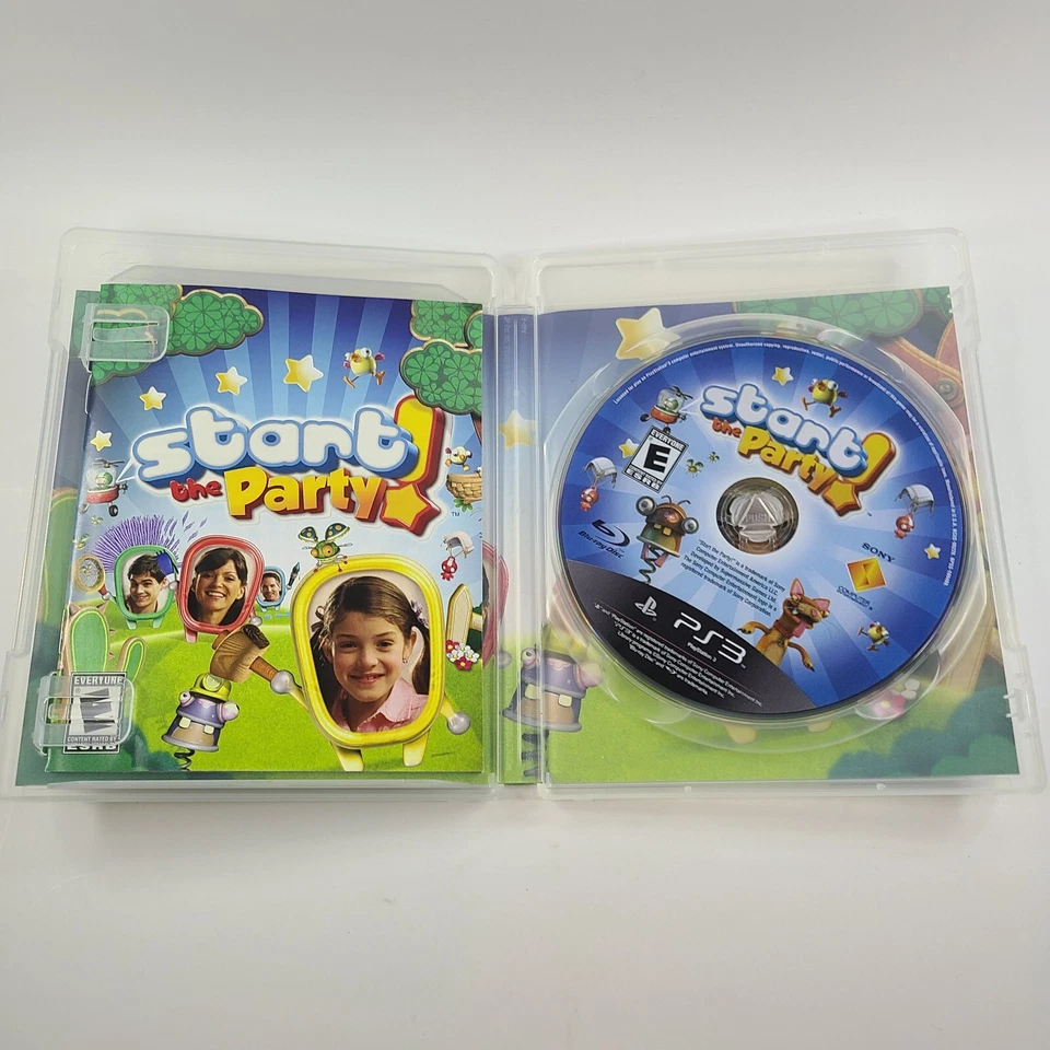 Start the Party (PlayStation 3, 2010) Complete w/ Manual - Tested Working - Image 3 of 4