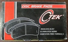 BRAND NEW CTEK REAR BRAKE PADS 102.03320 / D332 FITS VEHICLES ON CHART