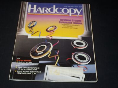 1987 APRIL HARDCOPY MAGAZINE - COMPUTER ISSUE FOR DEC USERS - L 5890