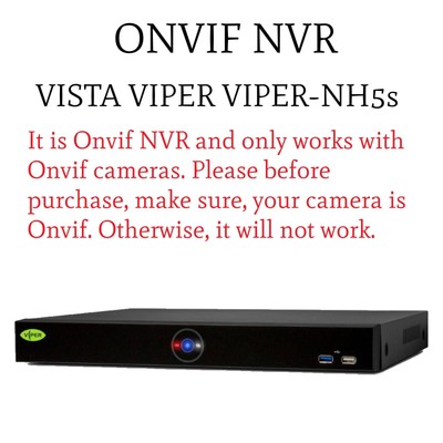 4 Kanäle 8 MP CCTV Video Netzwerk Recorder PoE IP NVR Sicherheitssystem VIPER-NH5S-04