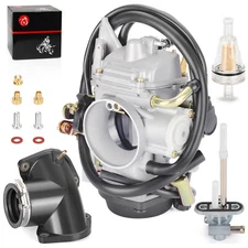 XV1600 Road Star for Yamaha Carburetor + Intake Manifold + Fuel Valve Petcock