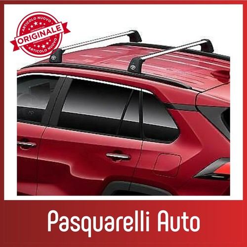 KIT BARRE TETTO PORTATUTTO TOYOTA RAV 4 ACCESSORIO ORIGINALE NUOVO PW30142000 - Foto 3 di 4