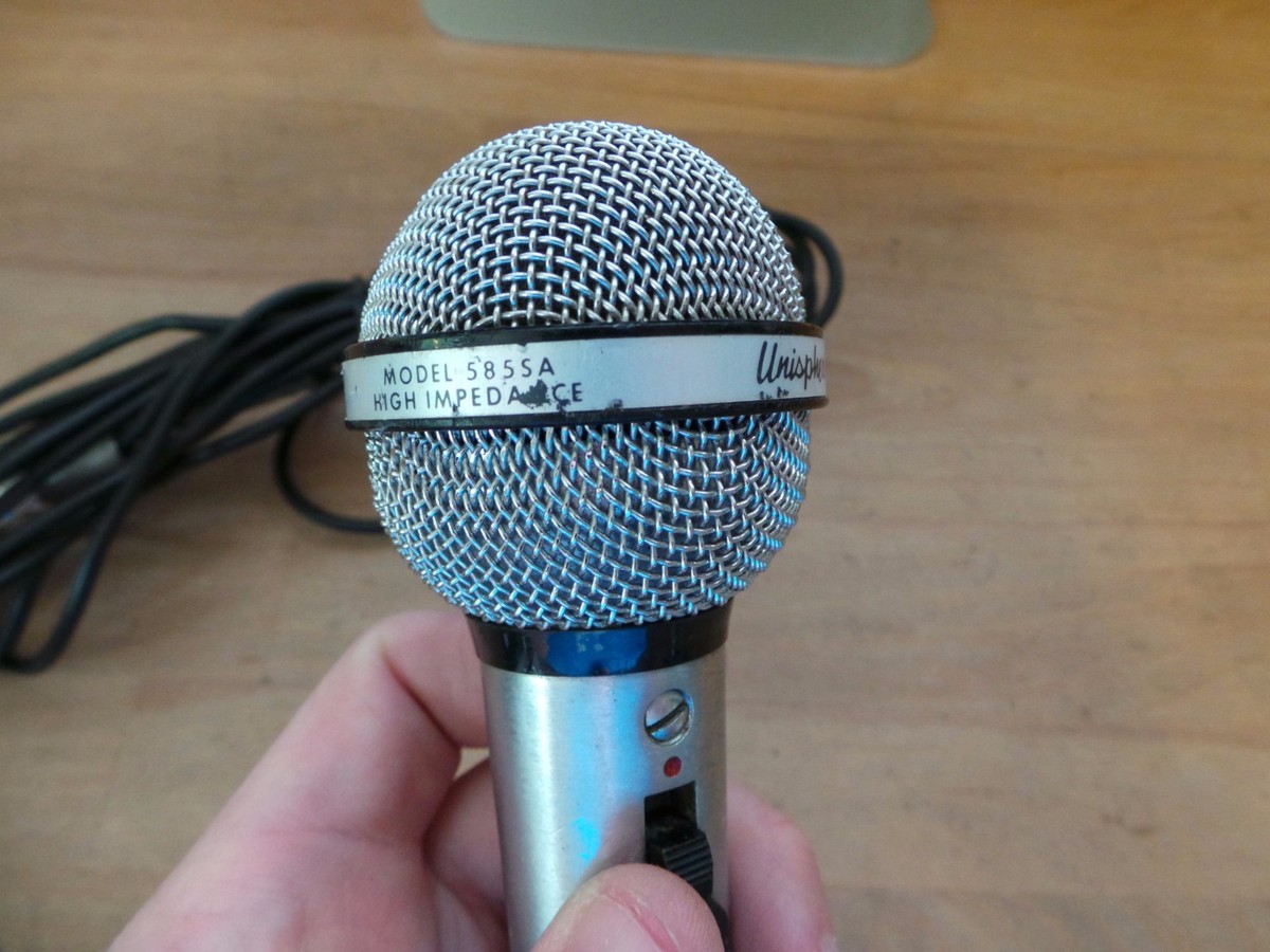 Vtg SHURE 585SA Unisphere A Unidirectional Dynamic