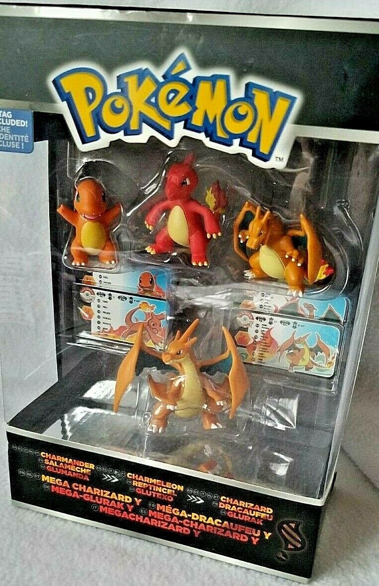 Figurine Pokémon Tail! - Salamèche et Dracaufeu