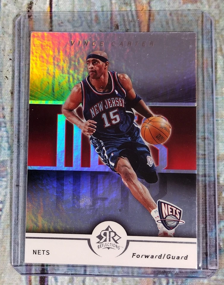 Vince Carter New Jersey Nets 2005 Upper Deck NBA Reflections #59 - Image 4 of 4