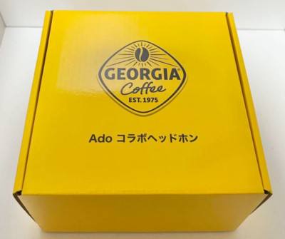 Ado x GEORGIA Wireless Headphones Yellow Japan New