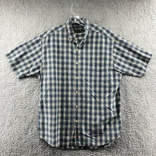 Abercrombie and Fitch Shirt Men’s Large L Short Sleeve Button Up