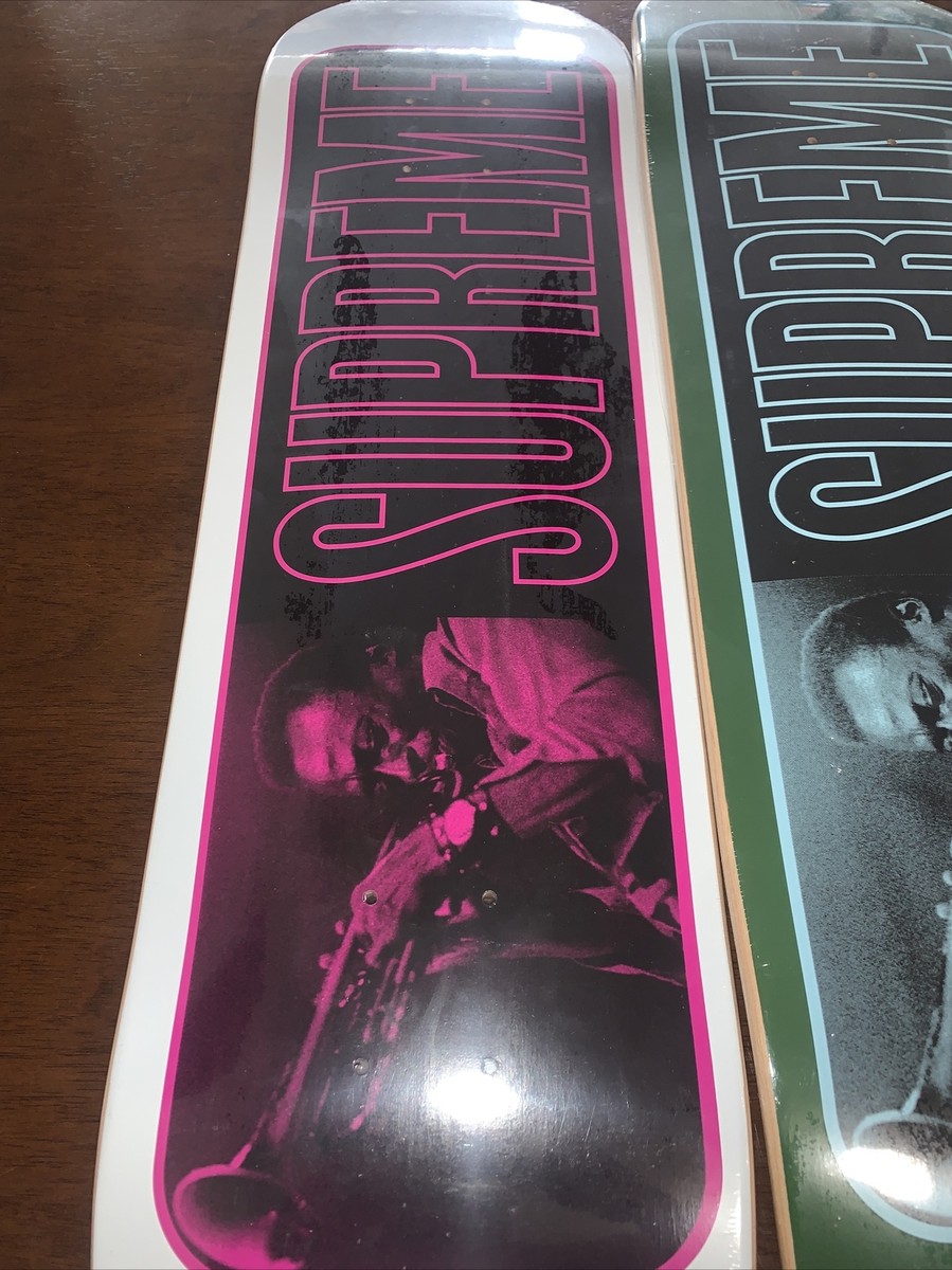 小物 Supreme Miles David Skateboard Supreme Miles Davis Skateboard Deck Black - SS21 - US